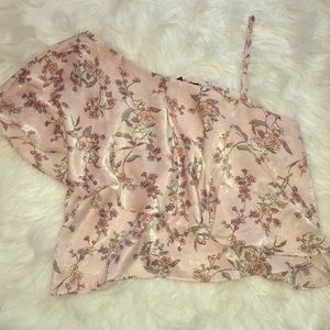 Pink Floral Top